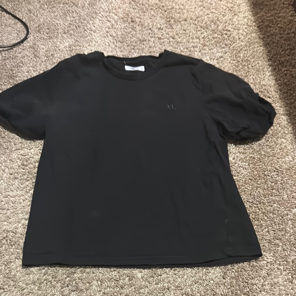 Black Short Sleeve T-Shirt L